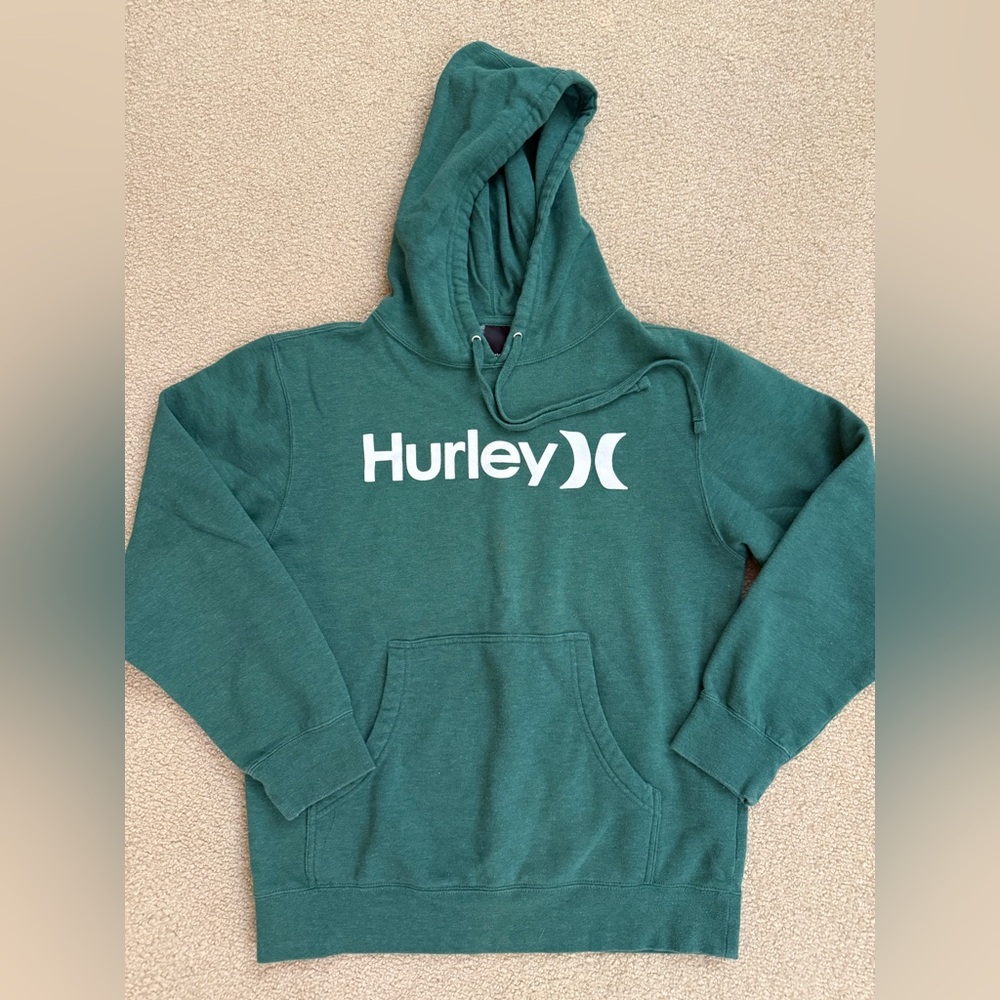 Hurley Forest Green Pullover Hoodie